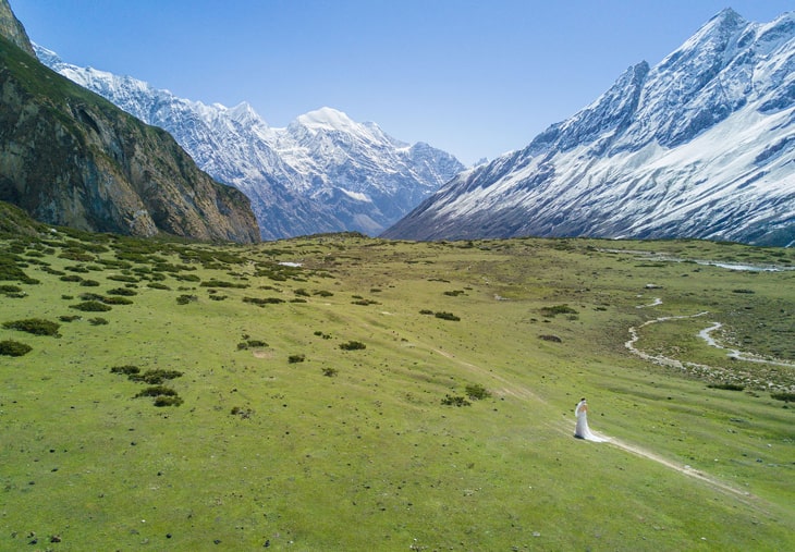 drone-photo-manaslu-pungyen-gompa