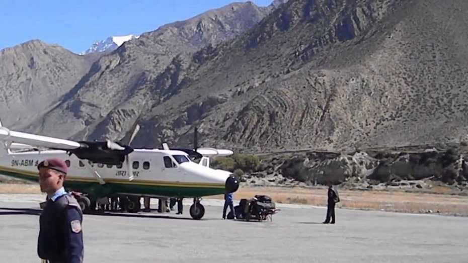 Annapurna Circuit 10 days Itinerary Jomsom Airport